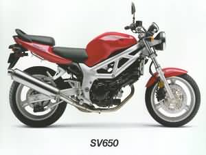 SUZUKI SV650(AV)99-02 SPECS
