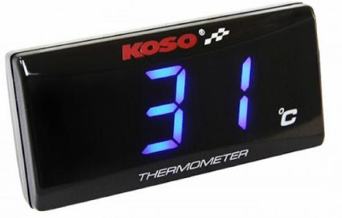 KOSO THERMOMETER VOOR OLIE OF WATER TEMP