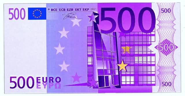 Bij Bestelling 500 EURO