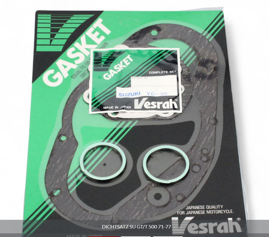 PAKKINGSET COMPLEET SUZUKI GT500 / T500